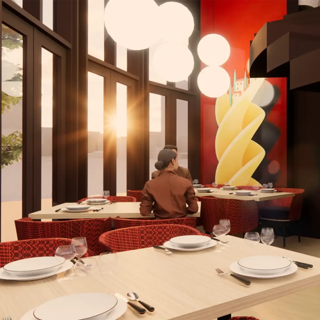 Restaurant converti en franchise PACINI